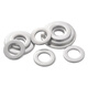 Jinggong 304 Edelstahldichtung Metall Runde flaches Pad größer verdickter kleiner Waschmaschinen Großhandel M3m4m5m6m8m10m12 m4*10*0,8 (1Jin [Jin ist gleich 0,5 kg]) etwa 1392 Stücke