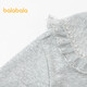 Balabala children's clothing girls jacket children's 2024 fashionable sweet lace lapel children's baby spring clothing 208124105008
