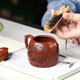 Hidden Pot World Government Subsidy Yixing Purple Clay Pot Purely Handmade Purple Clay Tea Set Teapot Dahongpao Qinquan Pot