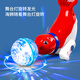 Chisen Electric Singing and Dancing Top Ball Rotating Sea Lion Niños Niños Niños Delfines Delfines Niños brillantes Toy Puppy Rawling [rojo] Rotación eléctrica Bola de león de mar YJ388-29 3 Secciones No. 5 Batería + destornillador