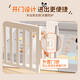 
Disney children's game baby crawling mat baby fence floor fence crawling mat living room guardrail kindergarten indoor park home door model 丨180*200cm free storage bag 1cm mat + basketball + frame + 60 ocean ball + 2 pull ring