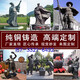 Fiberglass figure sculpture custom cast copper farming folk campus culture celebrity portrait large outdoor statue pendulum elephant sculpture dingjin
