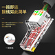 万级（OFNPFTTH）六类网线水晶头免压 工程级CAT6类电脑宽带网线头 千兆网络免打线水晶头 4个装WJ-15246