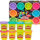 【7成新】孩之宝(Hasbro)培乐多彩泥橡皮泥霓虹8色(448g)创意DIY手工儿童玩具 食品级天然小麦粉制作 补充装E5063