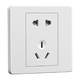 Five-hole socket, voltage 250V, current 10A, type concealed installation
