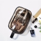 Biaz Outdoor Travel Toiletries Bag Portable Makeup Storage Bag Toiletries Storage Bag/Bag Transparent Black