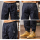 
Jeep (JEEP) American retro overalls for men's spring fashion brand loose casual versatile men's high-end Harren tying pants