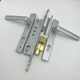 Puente roto 8525/9230 Puerta de pantalla Double Aluminio Aloy Black White Gold Silver COMPLETO SET MANDILLA DE CLACA DE PUERTA ALTA Y BAJA 8520 Punto único 60 mm-80 mm con llave