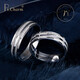 Pt.Charm platinum ring pt950 platinum couple ring female lifestyle wedding ring jewelry fashionable gift men's ring out of stock can be customized contact customer service 6 grams