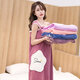 Wearable Bath Towel Women's Suspender Bathrobe Bath Skirt Thickened Wearable Bath Towel Vest Style Bath Towel Large Blue Gray Star Model Large Size 130-160 Jin Jin equals 0.5 kg Wearable