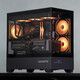 
Gigabyte Family Bucket AMD Ryzen R9 9900/9950X3D+5070TI/5080/5090/RX9070XT E-sports game console Desktop assembled computer Thousand frames E-sports Configuration 1: No graphics card 9900X+32G+1T