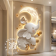 CLCEY new female anchor indoor warm 3D live broadcast background Kuaishou photo atmosphere background cloth movable K-6627 width 2.5 meters X height 2.5 meters lens feeling super high