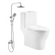 Juego de baño Huida ducha de baño set de dos piezas Jet Siphon Tresfunción Juego de cabezal de ducha 6189 Inodoro + 5510 Ducha 305 mm Fábrica de fábrica directa de fábrica