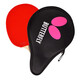 Schmetterling (Schmetterling) Sieben-Sterne-Tischtennis Schläger Horizontaler Lichtbogenring Schneller Angriff Doppelsieitiger Rückwärtsgummi Carbon Basis Single Shot 701 Angepackter Schusssatz