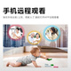 Honggu indoor thin and thin surveillance camera small 4G network mobile phone remote high-definition night vision portable security recorder 4G induction version + own network + 16G card