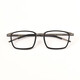 
Linde same 9711 pure titanium ultralight glasses for men's business fashion and casual can be equipped with anti-blue light and anti-fog myopia glasses, deep leopard print color, frame, 1.74 anti-blue light lens