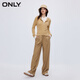
ONLY autumn and winter hot girls simple casual slim hooded cardigan sweater women 12343B003 C13 Cornstalk CORNSTALK L 170/88A
