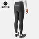 Rock Brothers Cycling Pants Men's Warm Windproof Fleece Lightweight Autumn Road Cycling Pants Equipment Black 3XL