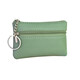 Queenjoy Neue Solid Color Frauen Mini Coin Wallet Weichgesicht modische süße kleine Kartenbeutel einfache modische kleine frische Schlüsselbeutel Rumba Rot
