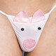 
Wen Shiou cartoon sexy underwear men's T-trousers role-playing passion free thong sm trousers sex use Feitian pig underwear