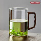 Niye tea cup glass water cup mug green tea cup personal lead-free glass cup with handle water cup for men