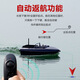 McNover GPS -Positionierung, Nistboot Fernbedienungs -Kontrollboot Automatische Fischerei, Haken Lieferboot 3 Fischereipunkte, 1 Rückgabepunkt Schwarz GPS -Positionierungseinheit Einzellager 12000 mAh Batterie 2 Blöcke