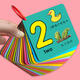 Ai Fuer Color Card Cognitive Teachiod для детей грамотность