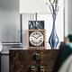 Hermle Uhren europäischer Stil moderner Kunst leichter Luxus dekoratives Quarzuhr Schlafzimmer Wohnzimmer Römisch Tischuhr Qt206-210001