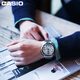 Casio (casio) casio (casio) мужские часы Business Casual Simple Pointer Three-Eye Watch Quartz Watch Mtp-1374D-7A+LTP-1391D-7A