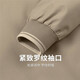 与狼共舞【精致内里】棒球领夹克男2025春季新款男士防风抗皱休闲外套1048 卡其色701 L (175)