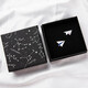 EKUSTYEE small airplane brooch ins trendy men and women cute Japanese style simple personality student badge bag accessories small airplane + white paper airplane (gift box)