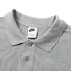 Nike (NIKE) short-sleeved men's summer new sportswear lapel POLO shirt pure cotton knitted breathable sports T-shirt casual top FN3895-063 XL