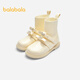 Balabala children's shoes children's boots mid-tube socks boots girls' shoes 2025 spring sweet trendy shoes 208125141036