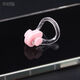 Pure cool silicone swimming nose clip earplugs for adults and children anti-slip suit nose plug swimming goggles matching diving equipment supplies 10 random colors