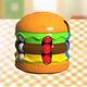Weilida Rubik's Cube Children de 1 a 3 años de edad francesa Niños de papas fritas Rubik's Cube Fingertip Spindle Toy Magic Bean Focus Hamburger Finger Gyro Cube 6 cuentas de color [Modelo de bebidas puede modelar]