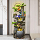 
Large floor-standing rockery flowing water fountain Fengshui wheel living room water view housewarming decoration circulation humidifier opening ornament 9923 small height 108cm
