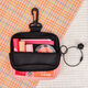 Qindu Fashion Canvas Coin Wallet Netter Crossbody Multifunktional Mini Storage Bag Wallet Bag Schlüsselbeutel Anhänger Rifu eines Tages (mit Handgürtel + Crossbody-Gürtel)