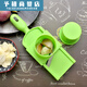Baiqi garlic cutter multi-functional manual garlic slices kitchen lazy restaurant home barbecue garlic press large size