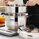 Shunda (SND) Japanese steamer 304 stainless steel thickened double bottom single layer multi-purpose soup pot open flame induction cooker universal 26cm