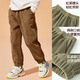 Jeanswest children's clothing children's velvet pants autumn and winter 2025 new boys' corduroy trousers to wear warm girls' casual pants