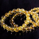
Colorful Lotus Blonde Crystal Bracelet Gold Wire Bracelet Jewelry Chinese Valentine's Day Gift B694#10mm