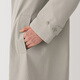 Muji Herrenstand Halsband Coat Trench Coat Herbst Herbst mittlere Länge ad0urc4a hellgelb xl 180/104a