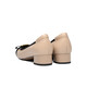 Red Dragonfly Women's Singles Shoes New Small Flavor Light Mouth Color Bundle Thick Heel Women's Dog Shoes Commuter Women's Singles Shoes WGB12056 Apricot Color 38