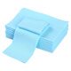 Windel reines Baumwoll -Neugeborenen -Senf -Stoff Baby Meson Waschbarer Baby Urin Ring Baumwollwindeln Stoff absorbieren Wasser 10 Packs Blau (schmutzige Schnalle) l