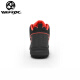 WEFOX Weihuji fishing shoes non-slip breathable lightweight fishing shoes wear-resistant felt-sock sea fishing shoes outdoor reef fishing shoes WDX1050/black and red one size 42