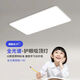 Liangpu full spectrum eye protection living room ceiling lamp modern simple ultra-thin led rectangular headlight master bedroom lighting stylish white package 12 (three bedrooms and two living rooms)