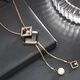 Ancient sweater chain for women long pearl necklace for women high-end pendant for teachers' day gift for women high-end practical and exquisite