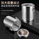 Shuangjunma Stainless Steel Brine Cage Pot for Stewing Soup and Boiling Meat Seasoning Pack Spice Box Filter Leaky Barrel Large Material Cage Brine Basket 12