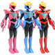 Sanbao (Sanbao) Divine Beast Vajra 3rd Generation 5th Generation Super Crystal Armor Super Variable Star Armor Children's Anime Toy Transformation Combination Robot Set [Divine Beast Vajra 5] Six Full Sets of Superman Dolls