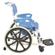 Wei Yikang Watheed inodoro interior móvil silla de inodoro discapacitada sillón de inodoro cuidado del paciente asiento paciente silla de baño con rueda 698b silla de enfermería de ruedas grandes